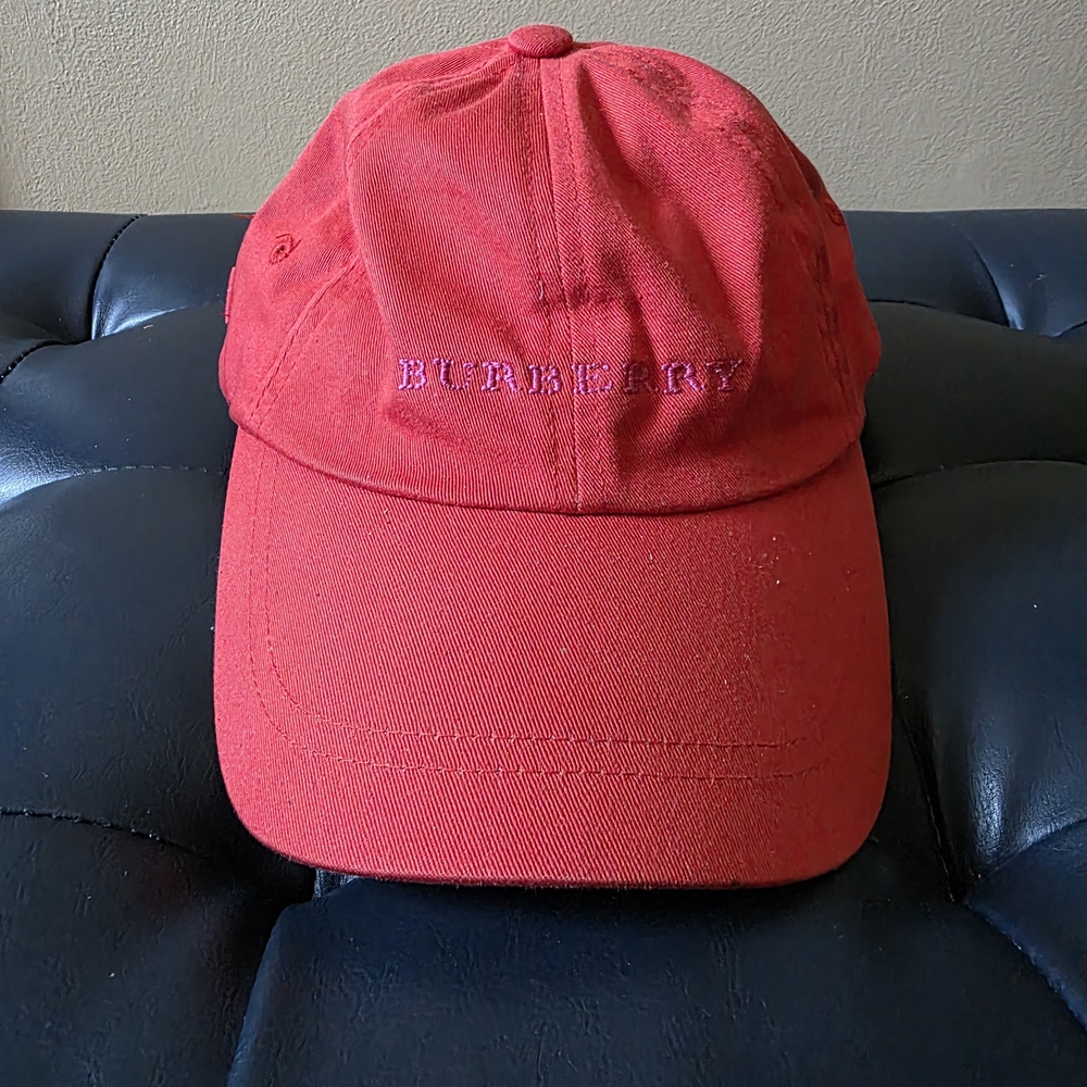 Burberry Red Cap - image 1